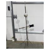 Vintage Twisted Lightning Rod and Arrow