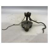 German Bronze Hessan Frog Minerï¿½s Lamp