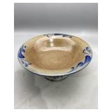 2011 Rowe Pottery Works Pedestal Crock Bowl