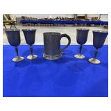 Pewter Goblets