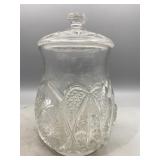 Vintage Cambridge Glass Cracker Jar