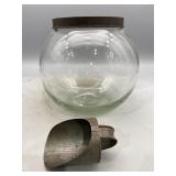 Store Jar with Scoop