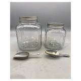 Vintage Store Jars with Scoops