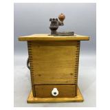 Antique Wooden Coffee Grinder