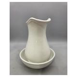Ceramic Bowl & Pitcher