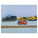Die-Cast Metal Trucks and Cars