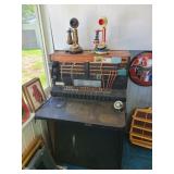 Bell System Telephone Operator with Telephones
