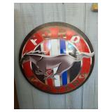 Ford Mustang Metal Sign 17"X17"