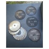Metal Drawer and Saw Blades