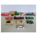 Die-Cast Metal Cars and Others with Marbles