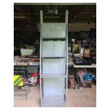 Silver Metal Shelf