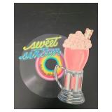Sweet Sixteen Paper Sign 13"X14"