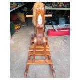 Wooden Rocking Horse