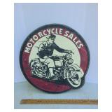 Motorcycle Sales Wooden Sign