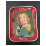 Coca-Cola Metal Tray  13"X10"