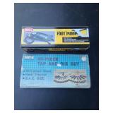 Tap and Die Set with Foot Pump