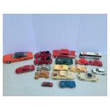 Assorted Plastic Cars