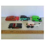 Die-Cast Metal Cars and Cast-Iron Horse & Buggy