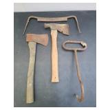 Hatchett, Hook and Draw Knife