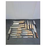 Butcher Shop Knives and Siverware