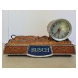Busch Light-Up Clock