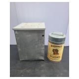 Sunbonnet Container and Milkbox