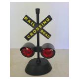 Battery Powered RR Crossing Decor