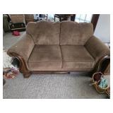 Cloth Covered Loveseat