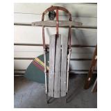 Vintage Wooden Sled