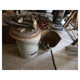 Coal Bucket & Can Crusher