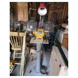 Chicago Electric Bench Grinder on Stand
