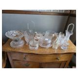 Clear Pressed Glass