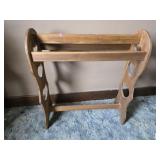 Wooden Quilt Rack