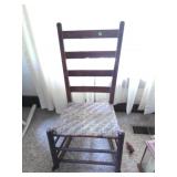 Wicker Bottom Rocking Chair