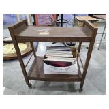 Pressed Wood Rolling Cart