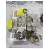 Assorted Gold Salt/Pepper Shakers