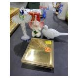 Assorted Glass Figures