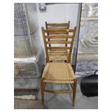 2 Wooden Chairs