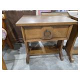 Wooden End Table