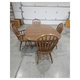 Wooden Dining Table & Chair