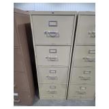 Metal 4 Drawer Filing Cabinet