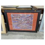 Large Wooden Framed Print
