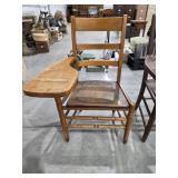 Vintage Wooden School Desk