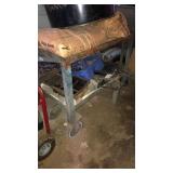 Metal shop push cart