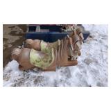 2-playground equipment ponies