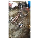 Murray Tot Rod Pedal Car is missing a tire