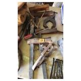 Wood Clamps and screw drivers