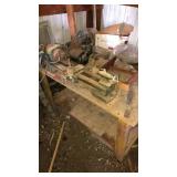 Medium size Lathe and wood bench