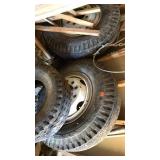 2-Goodyear Super Hi-Miller Tires 10.0-20 +