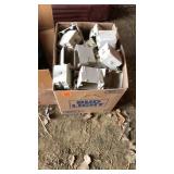 Outlet covers, hose and box of gas line
